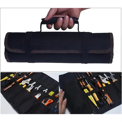 Multifunctional large-capacity portable  roll-up tool bag