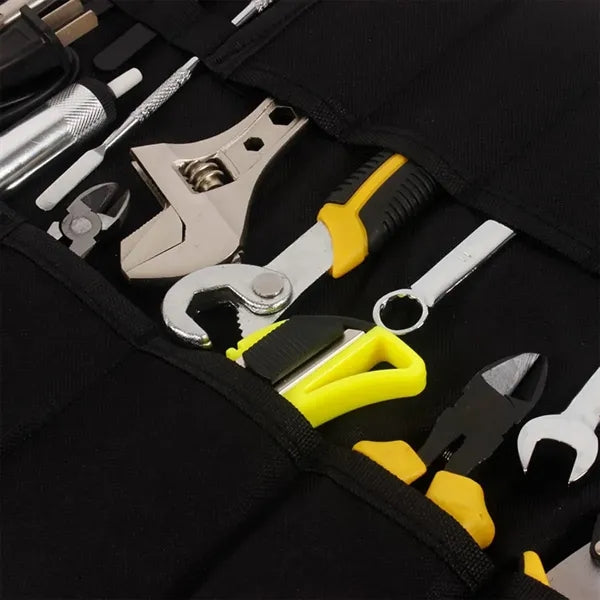 Multifunctional large-capacity portable  roll-up tool bag