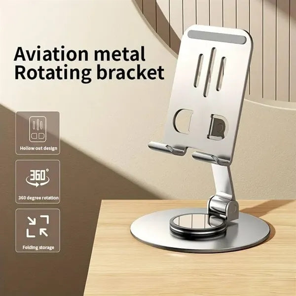 360 Degree Rotating Folding Phone Holder Stand