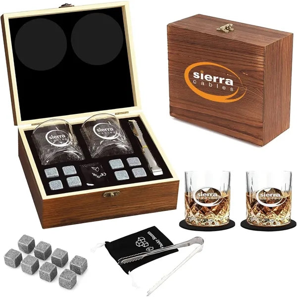 Engraved-Whiskey Glasses Gift Kit