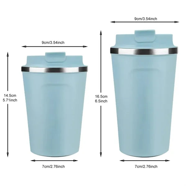 13oz/17oz Stainless Steel Wood Grain Insulated Tumbler