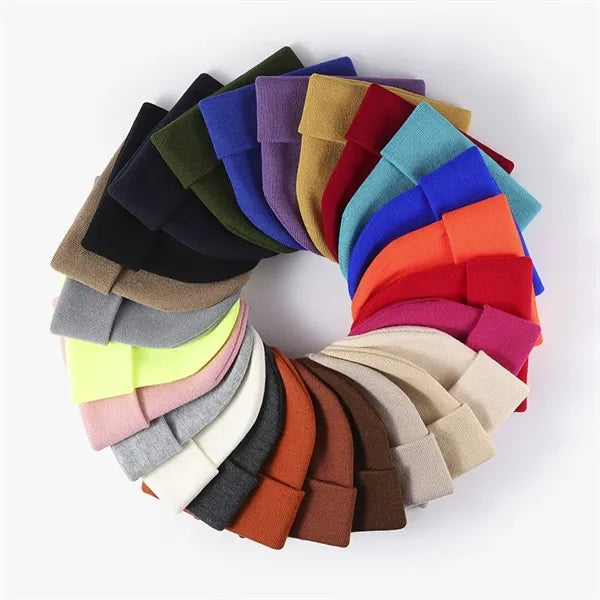 Winter Knit Beanie Hat Cap For Men Women
