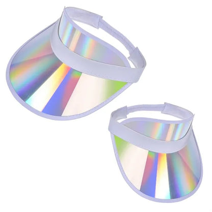 PVC Colored Sun Visor Hat