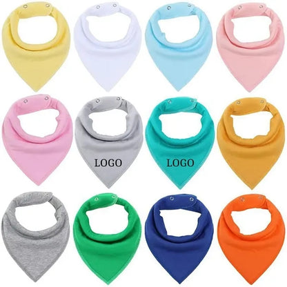 Baby Cotton Bandana Drool Bibs