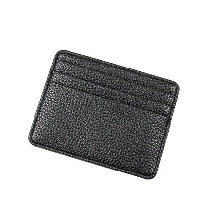Credit Card Holder Slim Wallet Leather