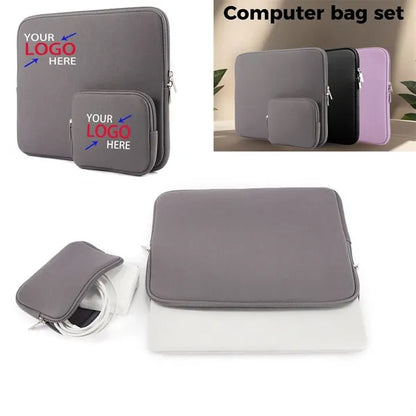 Laptop Sleeve Set with Accessories Bag