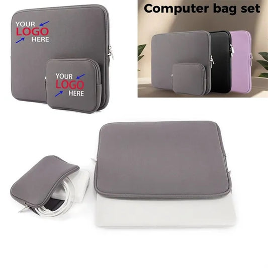 Laptop Sleeve Set with Accessories Bag