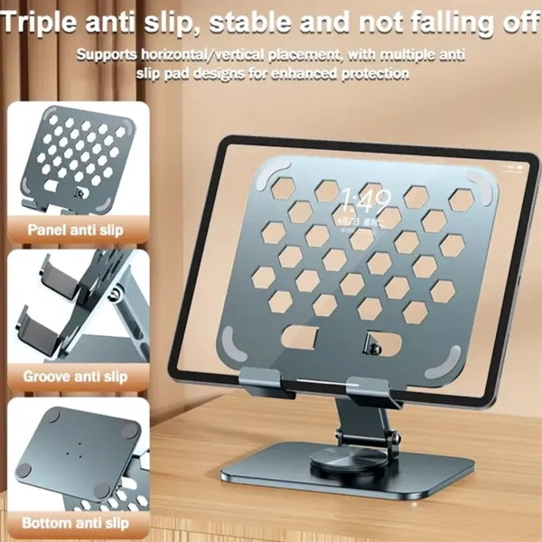 360 Degree Rotating All Metal Tablet Stand