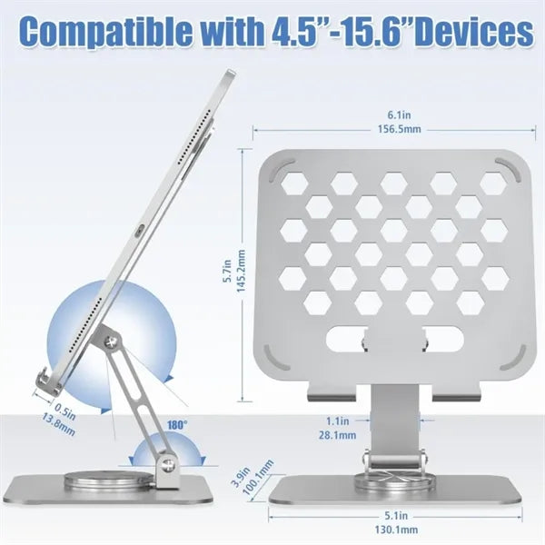360 Degree Rotating All Metal Tablet Stand