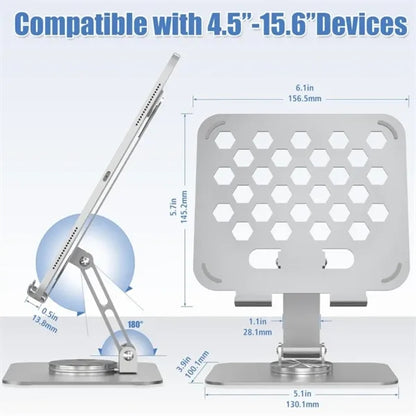 360 Degree Rotating All Metal Tablet Stand