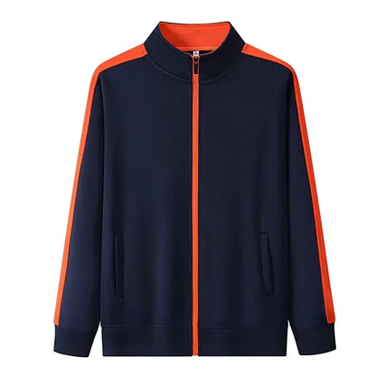 Color Block Jacket Sweatshirt