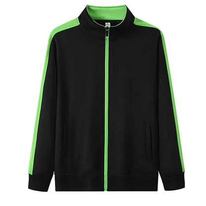 Color Block Jacket Sweatshirt