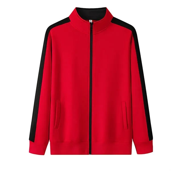 Color Block Jacket Sweatshirt
