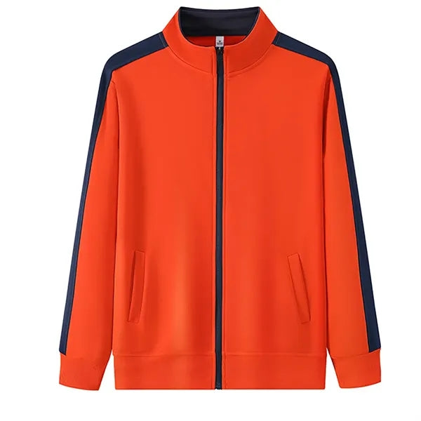 Color Block Jacket Sweatshirt