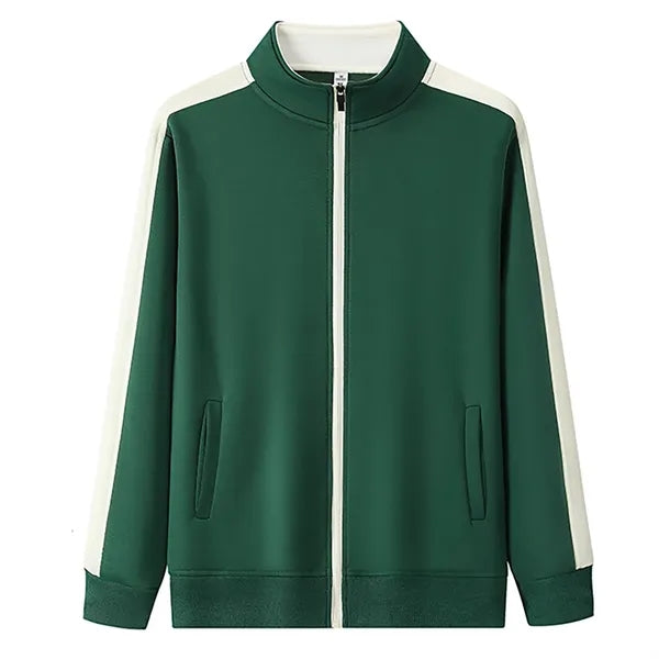 Color Block Jacket Sweatshirt