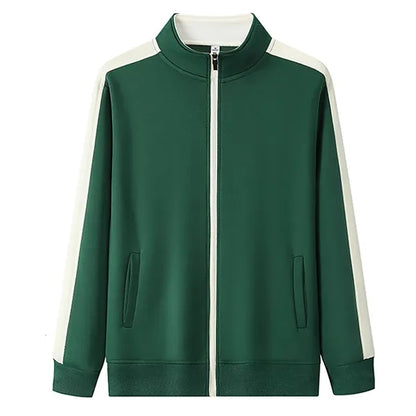 Color Block Jacket Sweatshirt