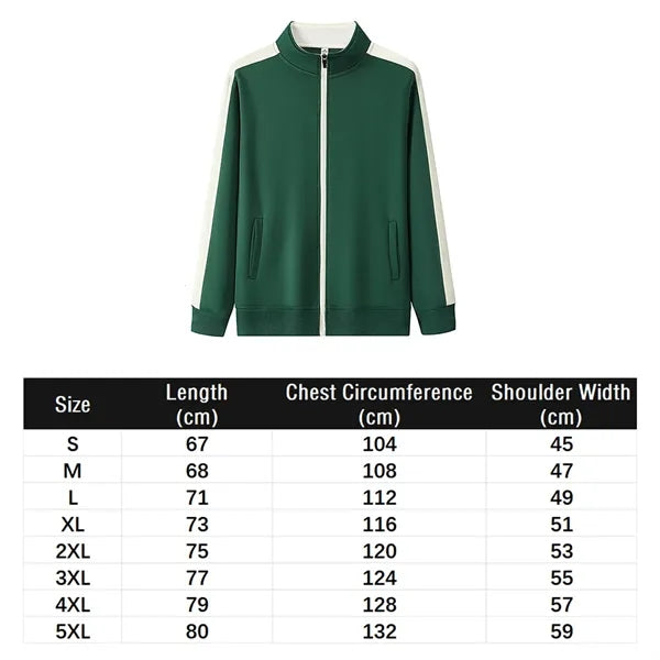 Color Block Jacket Sweatshirt
