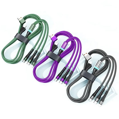 3 in 2 Fast Charging Cable with Light