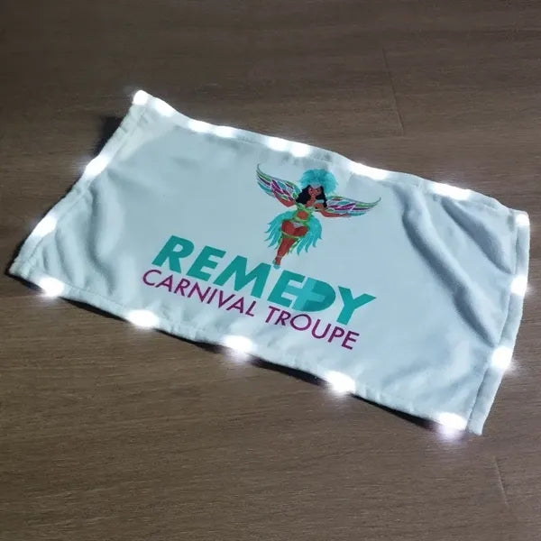 Thermal Transfer Microfiber LED Towels