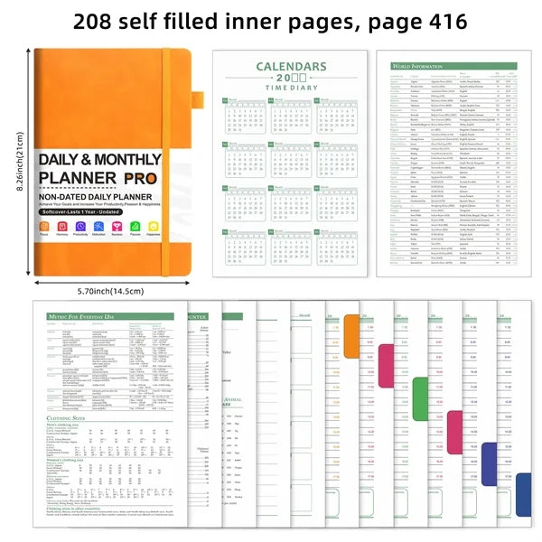 Months Planner Calendar 2024-2025
