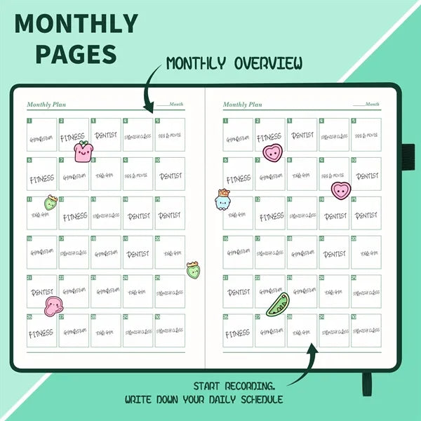 Months Planner Calendar 2024-2025