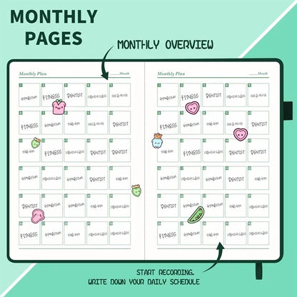 Months Planner Calendar 2024-2025