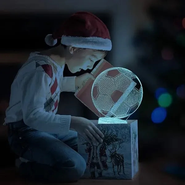 3D Lamp Night Light with Remote & Touch Control