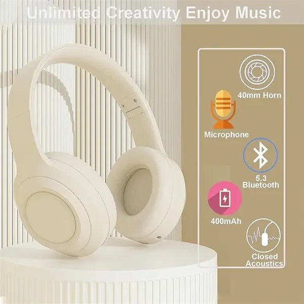Foldable Wireless Headphones Bluetooth