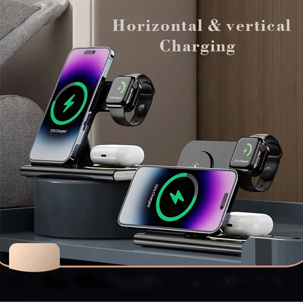 Foldable 3 in 1 Wireless Charger