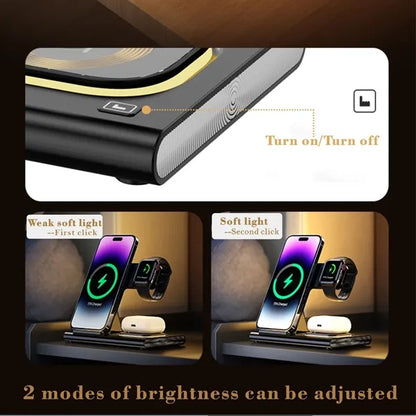 Foldable 3 in 1 Wireless Charger