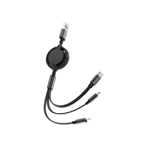 3 in 1 Retractable Charging Cable