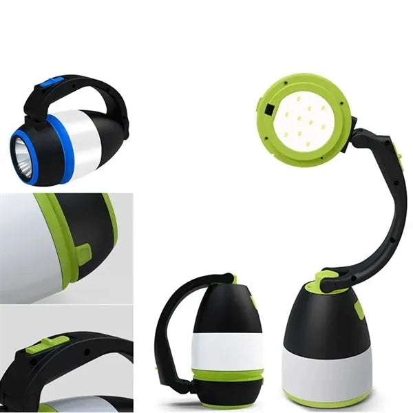 Rechargeable Camping Torch 3 In 1 Desk Lantern
