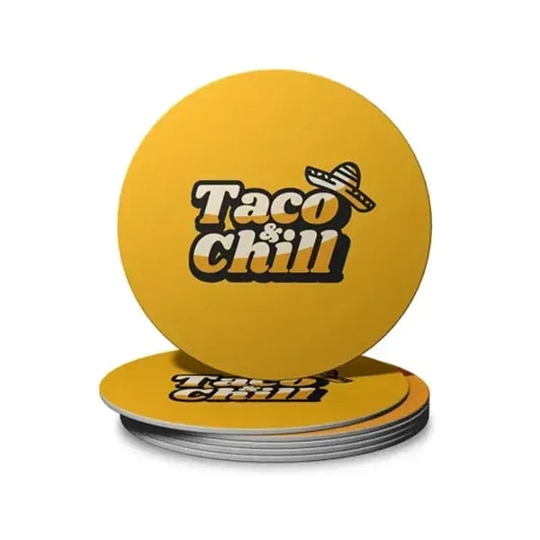 Custom Vinyl Coaster