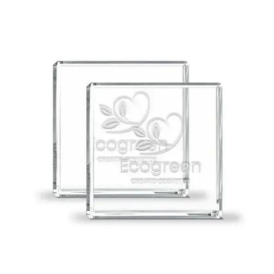 Customized Crystal Carving Coaster