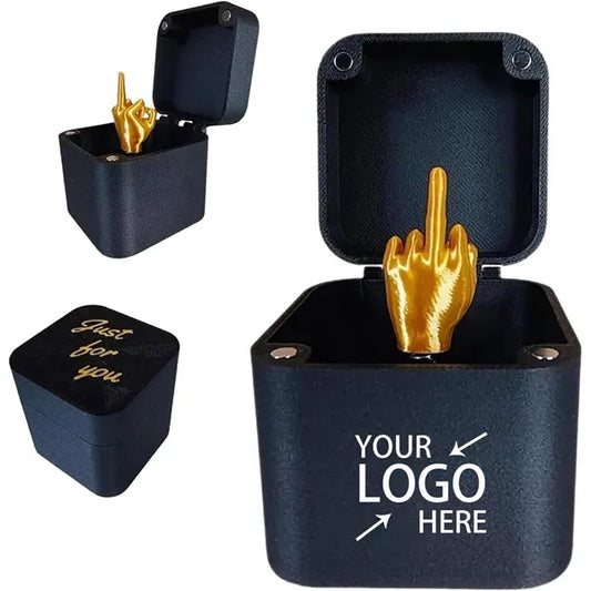 Middle Finger in A Box Surprise Gift