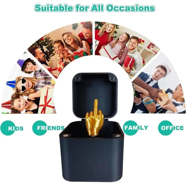 Middle Finger in A Box Surprise Gift