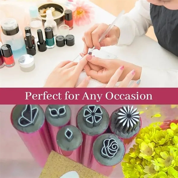 10pcs Nail Art Stamp Pen Set