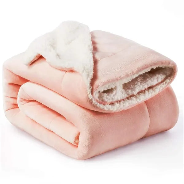 50 x 60 Inches Fleece Throw Blanket For Winter