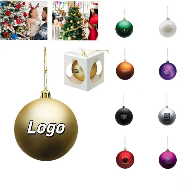 Shatter Resistant Holiday Christmas Tree Ornament