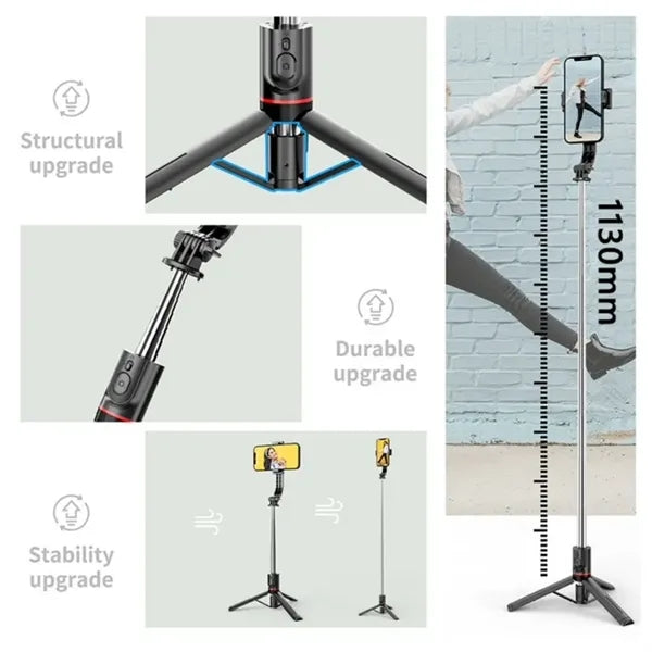 45" Selfie Stick with Wireless Remote
