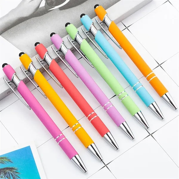 MOQ 100 Custom Aluminum Ballpoint Click Pen
