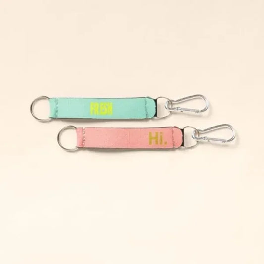 NEOPRENE KEY HOLDER WITH CARABINER