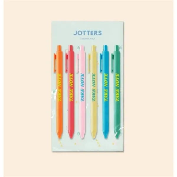 CUSTOM PEN PACKS - 6 PK - JOTTER