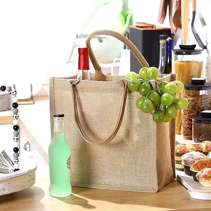 Multi-sizes Jute Tote Bag