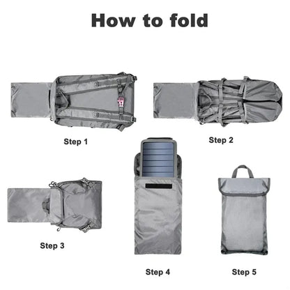 Foldable Solar Backpack