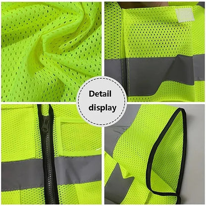 High Visibility Reflective Safety Vest