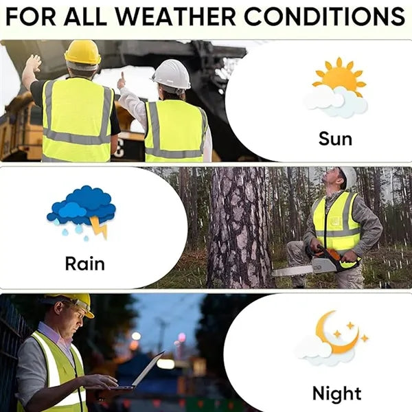 High Visibility Reflective Safety Vest