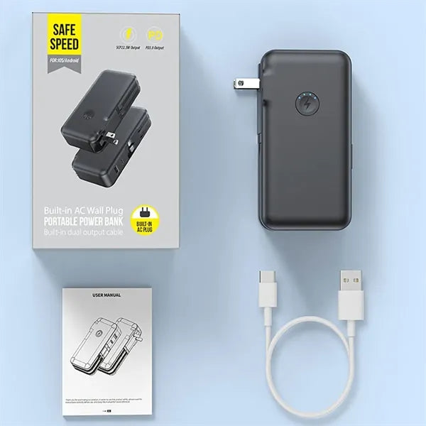 15000mAh 3-in-1 power bank