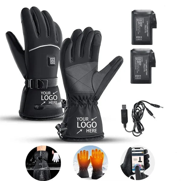 8000mAh Motorcycle Heated Gloves