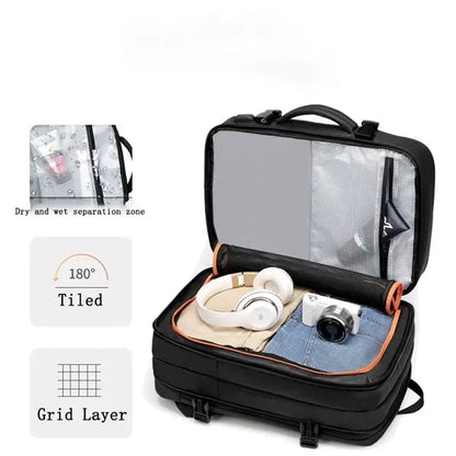 17 Inch Men Business Casual Fashion Computer Backpack
